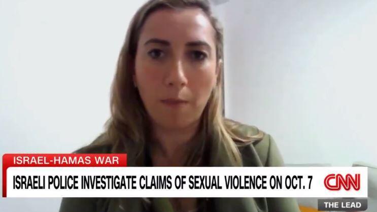 Cochav Elkayam-Levi speaks to CNN on Hamas raping vicitms of massacre 