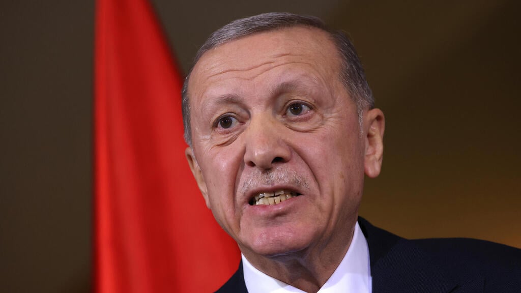 Turkish President Recep Tayyip Erdogan (Photo: Sean Gallup/Getty Images) נשיא טורקיה רג'פ טראיפ ארדואן