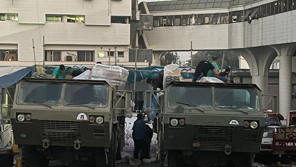 פעילות כוחות צה"ל בבית החולים שיפא (צילום: דובר צה"ל) פעילות כוחות צה״ל בבית החולים שיפאא׳