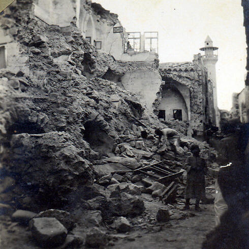 רעש רעידת אדמה צפת 1927