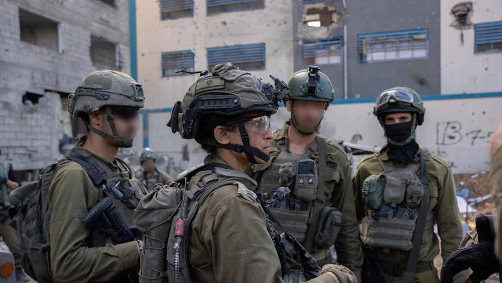 צילום: דובר צה"ל תיעוד מפעילות לוחמות ולוחמי גדוד שחר ברצועת עזה
