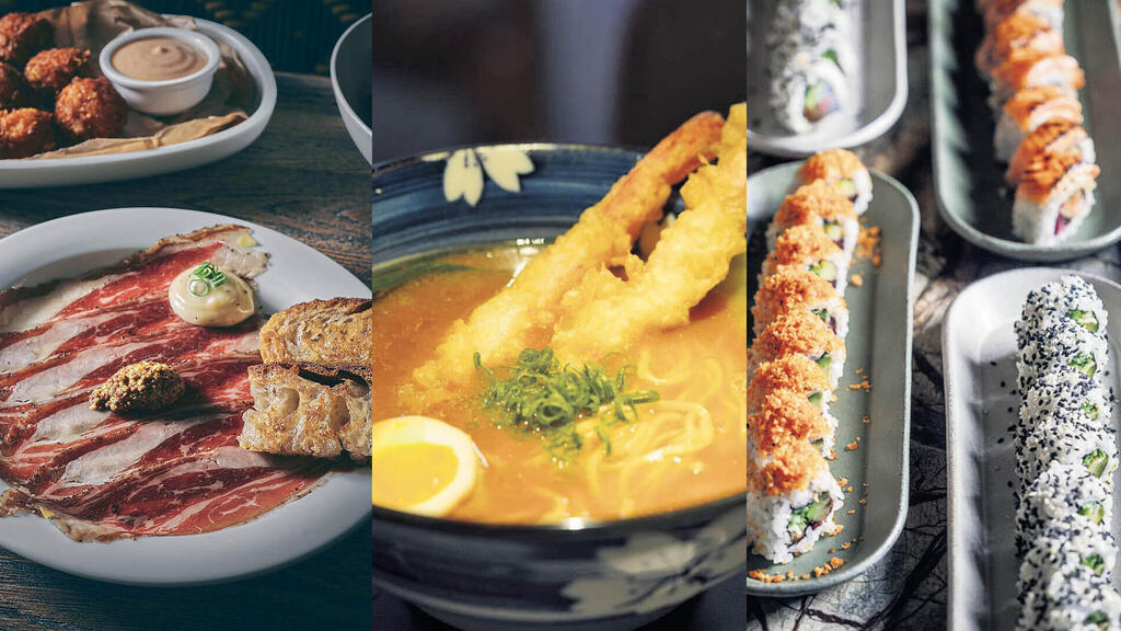 סופר המזרח, ירושלים | וואט סאנג סושי & מור, תל־אביב | ג’אנגו , תל־אביב | צילום: אמיר מנחם, זוהר שטרך, רוני ברלין, יוסי ארגיל yk13681913