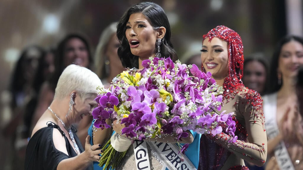 Miss Nicaragua is crowned Miss Universe 2023 (Photo: AP) מיס יוניברס 2023