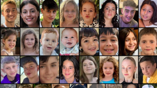 מצב מלחמה דסקטופ כוורת קולאז 37 ילדים חטופים