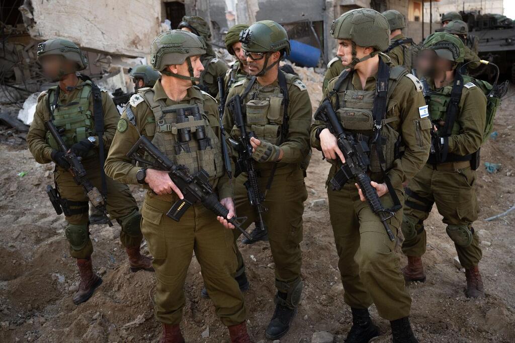  הרצי הלוי ללוחמי המילואים ברצועת עזה