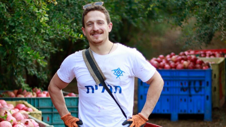 ג'ארד יופה. "בקנדה לא יודעים על הטילים שנוחתים בתל אביב" (צילום: עומר מלמד) מדינה בהתנדבות תגלית ג'ארד יופה
