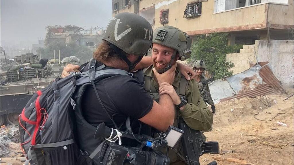 רון בן ישי נכנס לרצועת עזה