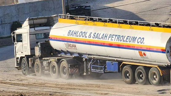 Fuel being delivered to Gaza through the Rafah border העברת דלק לרצועת עזה