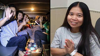 חטופים תאילנדים תאילנד ששוחררו משבי ב עזה על ידי חמאס בסרטון תעמולה שפרסם הארגון