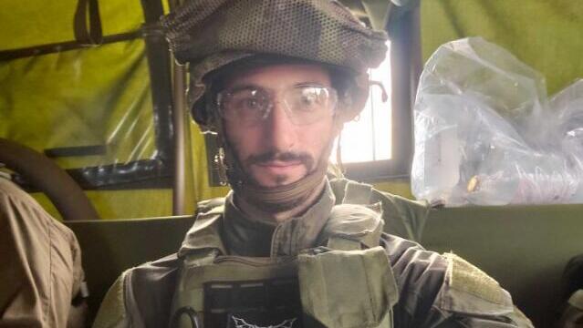 Menachem Isseroff en route to Kfar Aza on October 7 