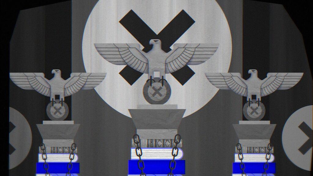 Illustration: Leo Baeck Institute Jerusalem Nazi-looted books