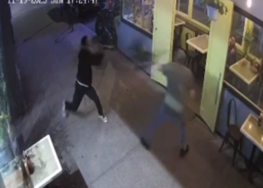 Man throws chair at kippah-wearing waiter at NYC kosher restaurant Man throws chair at kippah-wearing waiter at NYC kosher restaurant