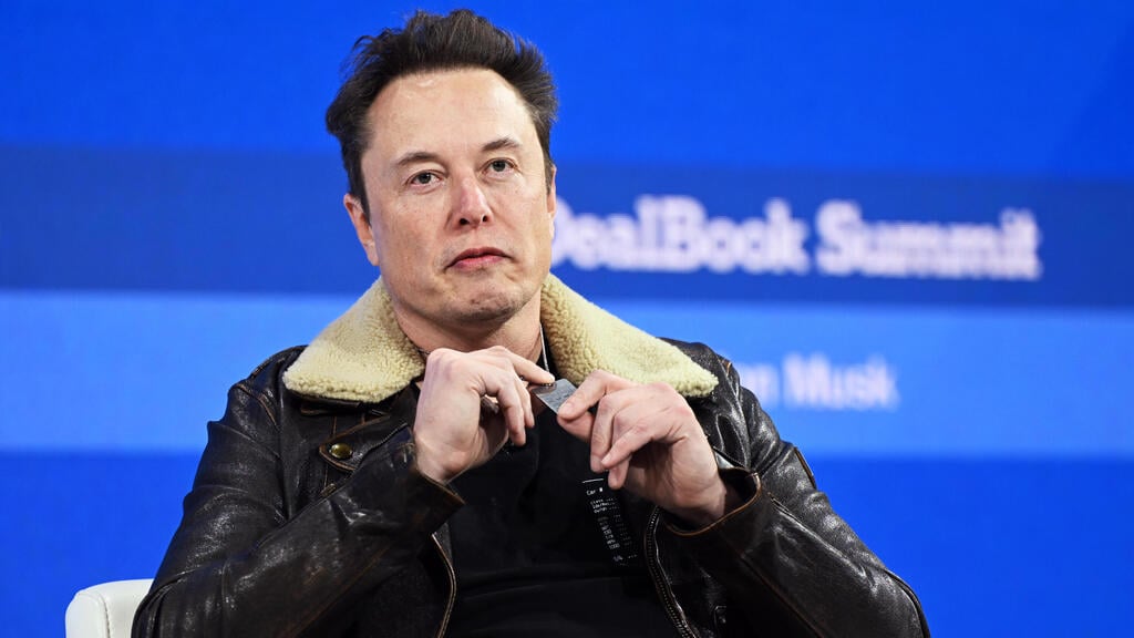 Elon Musk (Photo: Slaven Vlasic/Getty Images) אילון מאסק
