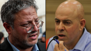 ישראל אבישר ואיתמר בן גביר 