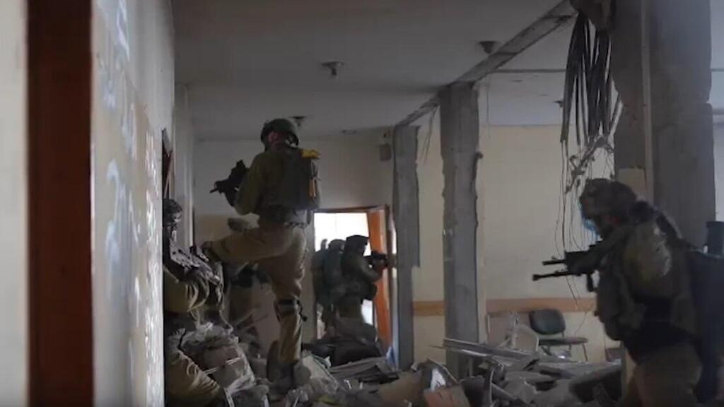 הפעילות במחנה הפליטים ג'באליה (צילום: דובר צה"ל) פעילות צה"ל ברצועה
