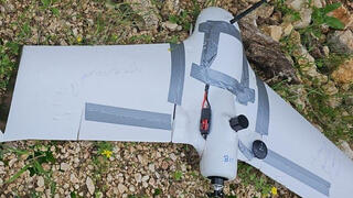 כלי טיס שחדר מלבנון נפל ליד מרגליות