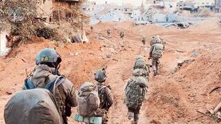 תיעוד : פעילות כוחות לוחמי אוגדה 162 בהתקפה על מעוזי החמאס בלב ג׳באליה