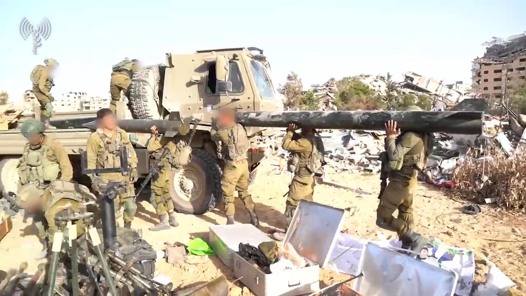תיעוד מאמל"חים שנמצאו סמוך לבית ספר ומרפאה ברצועת עזה