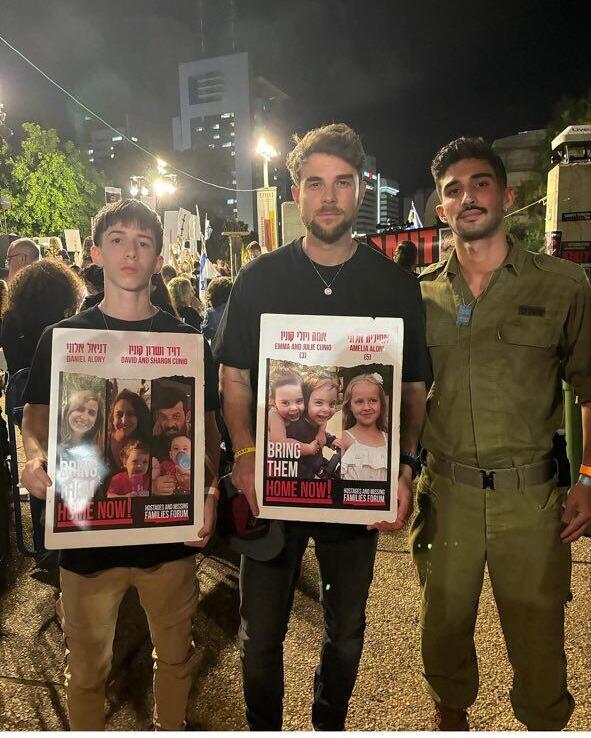 לא נח לרגע בכל התקופה שלו בישראל. נת'נאל בוזוליק (צילום מסך) נת'ניאל בוזוליק חרבות ברזל