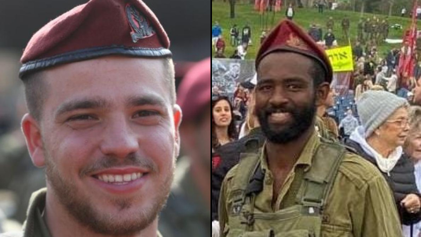 Staff Sgt. Amit Bonzel and Staff Sgt. Alemnew Emanuel Feleke Staff Sgt. Amit Bonzel and Staff Sgt. Alemnew Emanuel Feleke