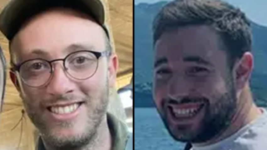 Master Sergeant (res.) Naftali Yonah Gordon and Sergeant First Class (res.) Omri Rot (Photo: IDF Spokesperson's Unit) רס״ר (במיל') נפתלי יונה גורדון ז"ל, רס״ל (במיל') עומרי רוט ז"ל
