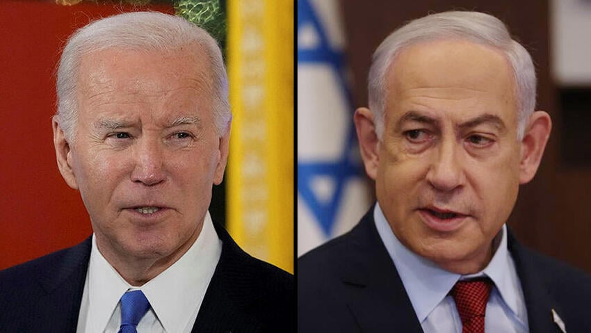 Joe Bide, Benjamin Netanyahu (Photo: Reuters, Yonatan Zindel/Flash90) בנימין נתניהו ג'ו ביידן