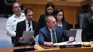 גלעד ארדן ואל"מ גיא ברק באו"ם