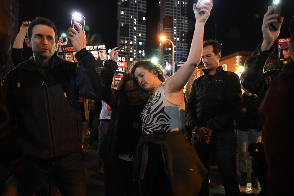צילום: Alexi J. Rosenfeld/Getty Images מחאה בתל אביב