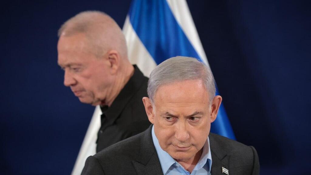 ראש הממשלה נתניהו ושר הביטחון גלנט (צילום: נעם ריבקין פנטון) בנימין נתניהו, יואב גלנט