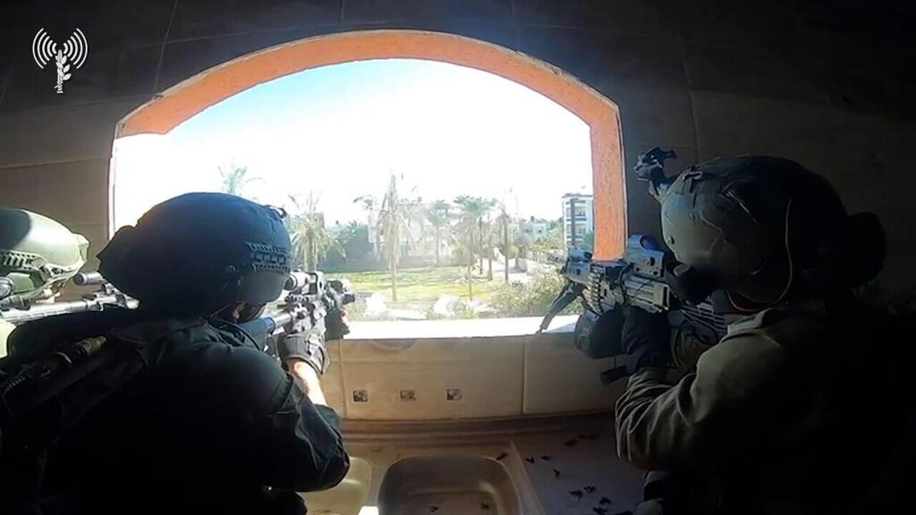 IDF commando units in Khan Younis (Photo: IDF) תיעוד מפעילות לוחמי יחידת דובדבן