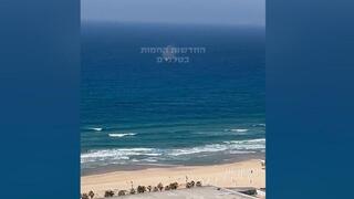 נפילה בים בבת ים