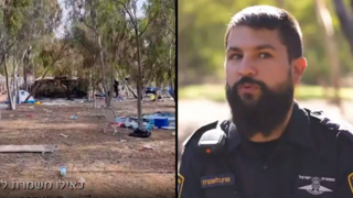 שוטר סיירת האופנועים של אגף התנועה רס"ר אורון בלומנקרנץ אבטח את המסיבה ברעים, ומצא את עצמו בקרב מול עשרות מחבלים