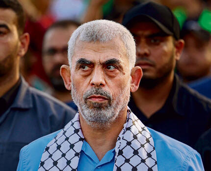 סינוואר | צילום: MAHMUD HAMS, אי־אף־פי yk13726002