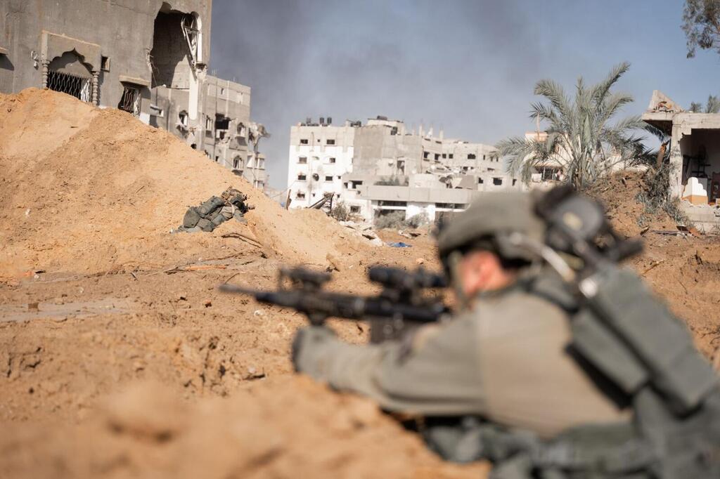 IDF soldiers operate in Gaza (Photo: IDF Spokesperson's Unit) תיעוד פעילות כוחות צה"ל רצועת עזה