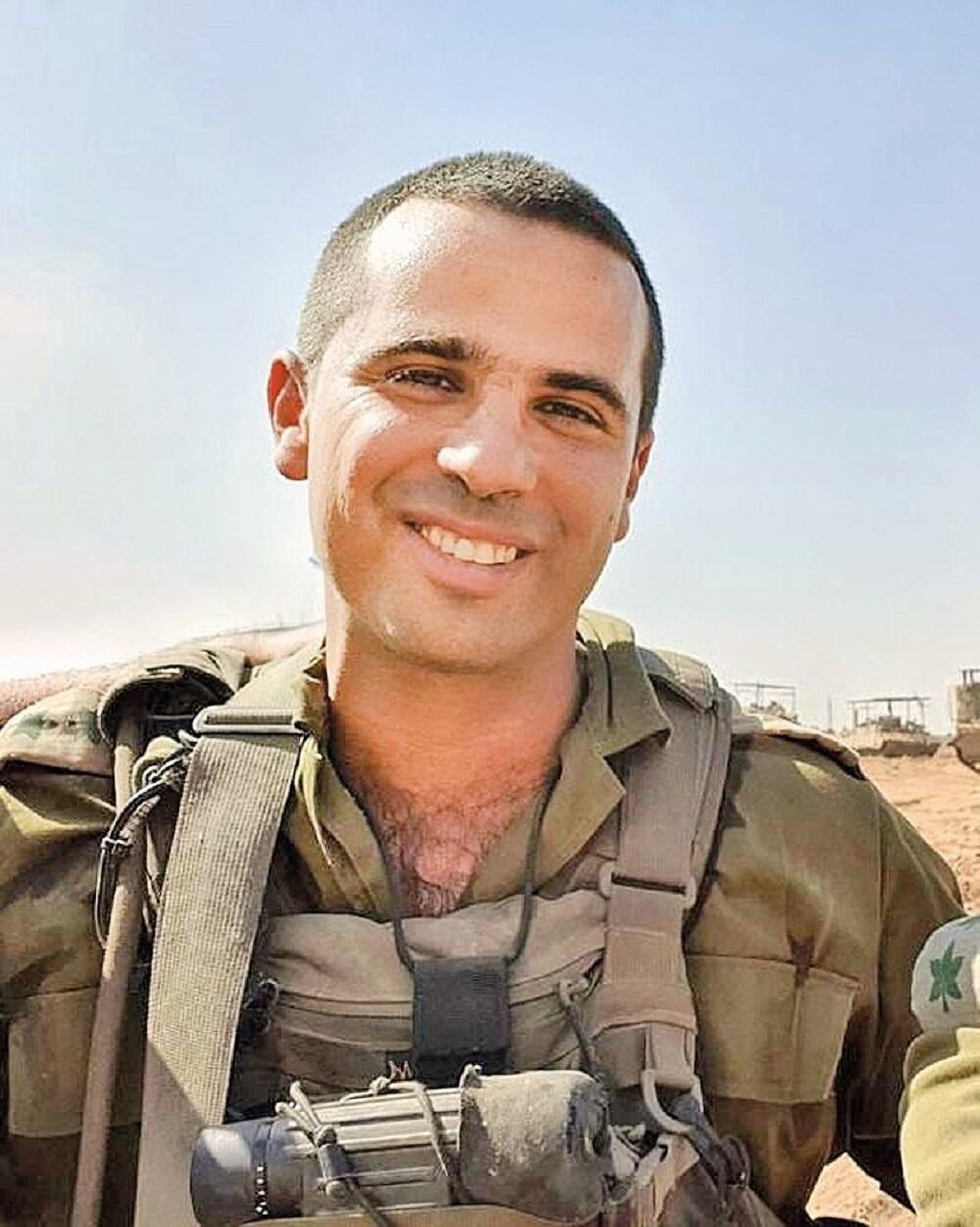 The late Battalion Commander Lt. Col. Tomer Greenberg (Photo: IDF Spokesperson's Unit) סא"ל תומר גרינברג ז"ל