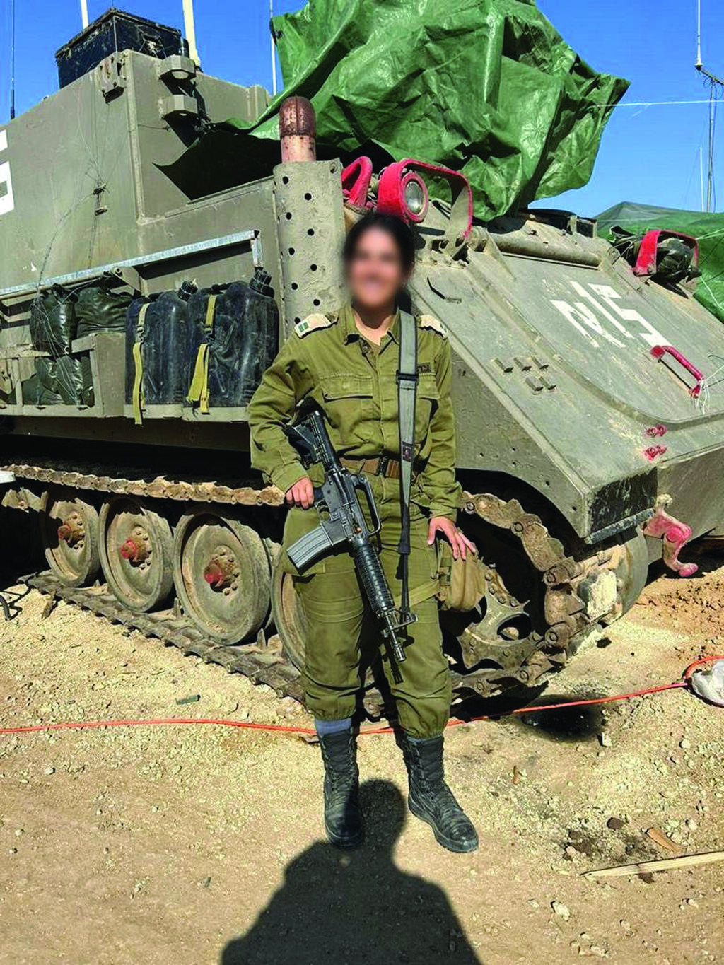 Lieutenant Dr. Mayaan (Photo: IDF Spokesperson's Unit) סגן ד"ר מעיין