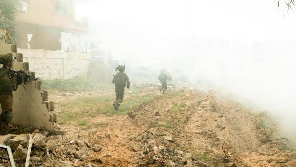 IDF soldiers in the Gaza Strip (Photo: IDF Spokesperson's Unit) פעילות צה"ל ברצועת עזה