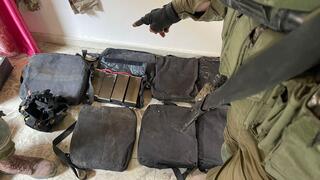 Weapons located in the southern Gaza Strip 
