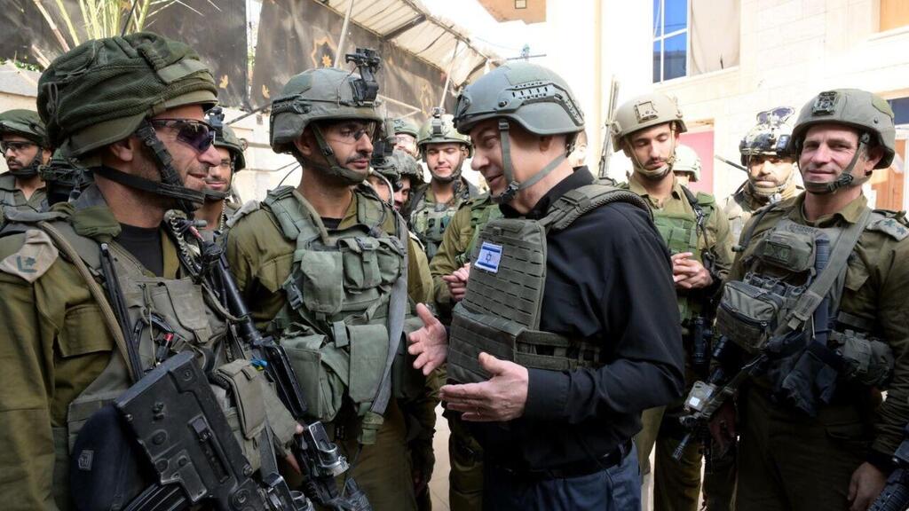 "הצוואה היא להמשיך". ביקור נתניהו בצפון הרצועה (צילום: אבי אוחיון /לע"מ) ראש ממשלה בנימין נתניהו ביקר בצפון רצועת עזה