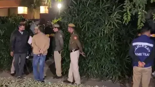 תיעוד מניסיון הפיגוע ליד שגרירות ישראל בניו דלהי, הודו