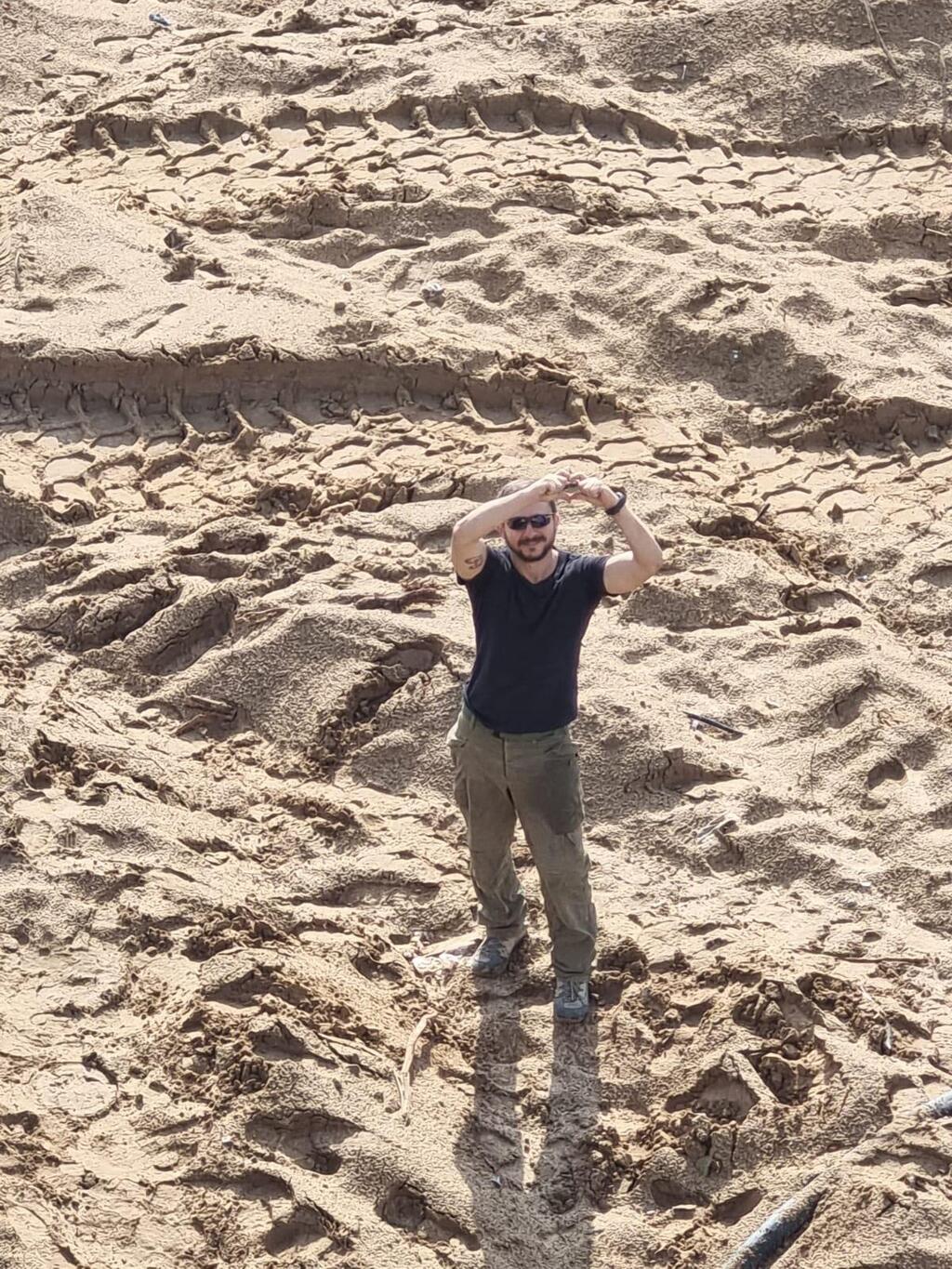 לב מעזה. מישה חמלניצקי (צילום: אלבום פרטי) מישה חמלניצקי ורותם ז'ורנו