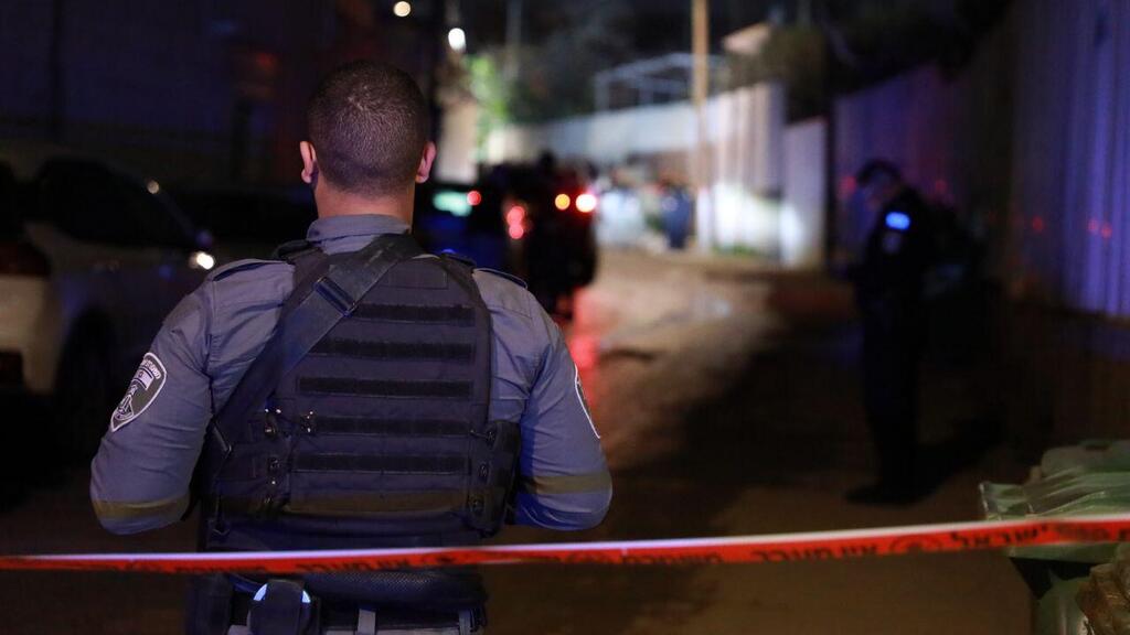 זירה זירת יריות ירי בשכונת הרכבת בלוד 2 נרצחו ו 1 במצב בינוני