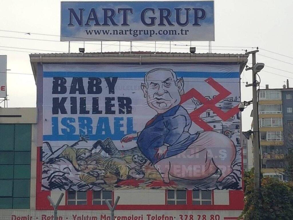 מיצגי אנטישמיות בטורקיה