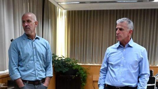 יואב גלנט, דוד ברנע, רונן בר והרצי הלוי 