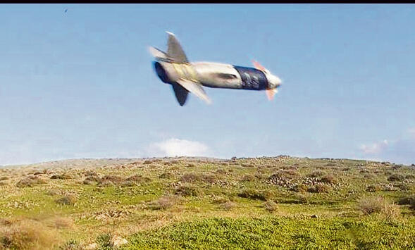 ירי נ״ט שירה חיזבאללה כפי שנקלט ממצלמת רכב, סמוך לשאר ישוב yk13738708