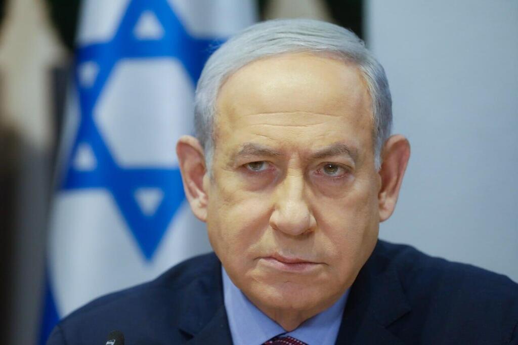 נתניהו. טען שלא ידע, ואז טען שכן - "על עשרות סימים, לא אלפים" (צילום: מרים אלסטר) ישיבת הממשלה ביום ה-86 למלחמה