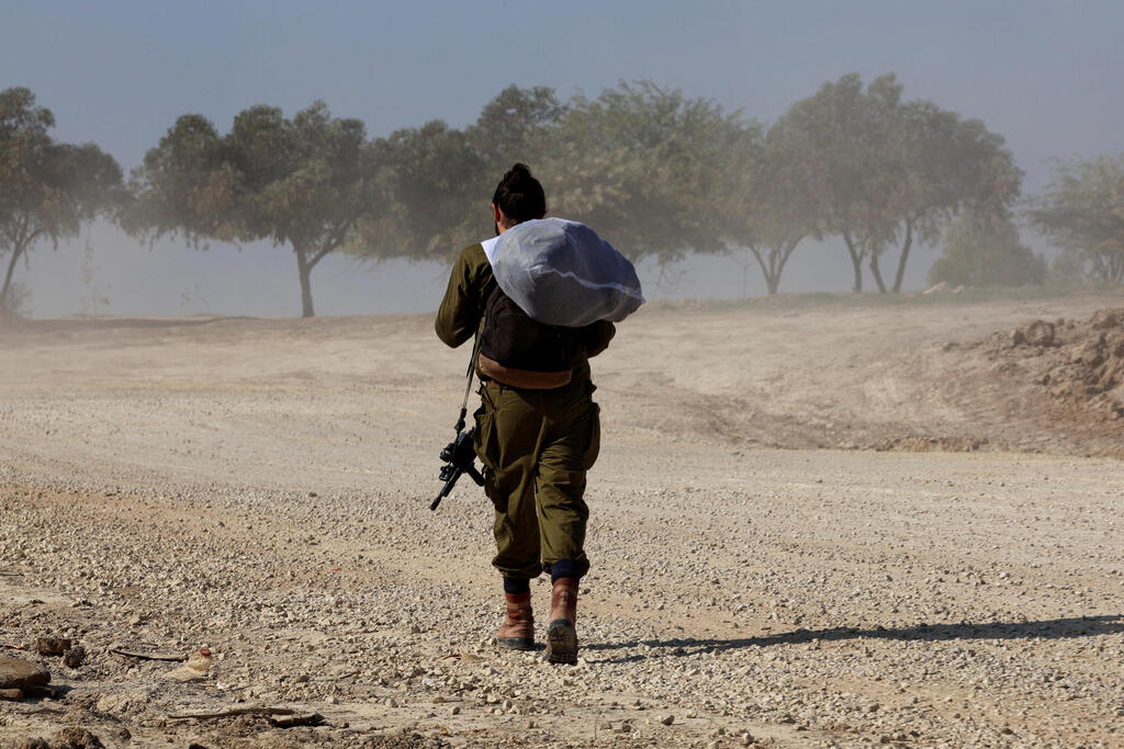 כוחות צה"ל ליד גבול הרצועה