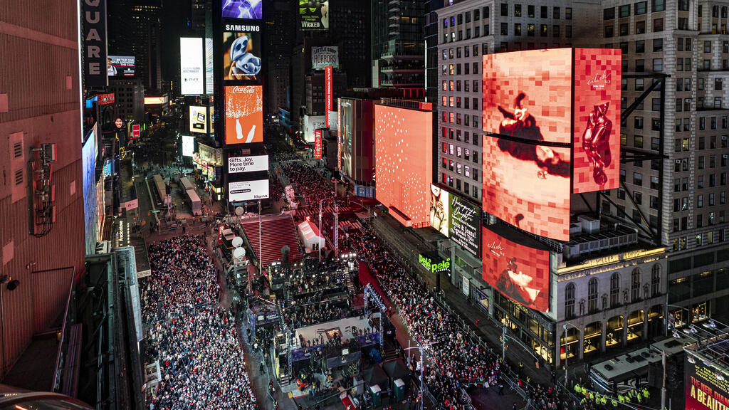 Celebrating 2024 at Times Square (Photo: Peter K. Afriyie / AP) Celebrating 2024 at Times Square