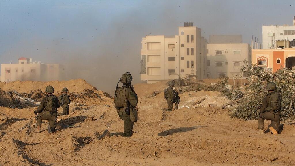 לוחמי דובדבן בחאן־יונס (צילום: גיל נחושתן) לוחמי דובדבן בחאן־יונס