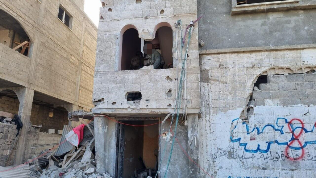 IDF forces in Gaza (Photo: Ilana Curiel) אילנה קוריאל ברצועת עזה